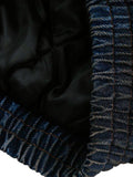 JAQUETA FUR HOODED WASHED DENIM