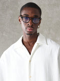 Camisa Stynvo com Colarinho Revere Estilo Boxy
