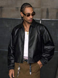JAQUETA STYNVO LEATHER OVERSIZED