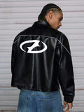 JAQUETA STYNVO LEATHER OVERSIZED