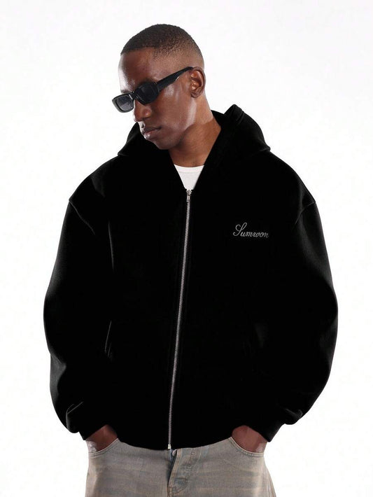 Moletom Stynvo Studios Script Zip Hoodie