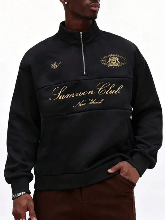 Moletom Stynvo Studios Club Half Zip