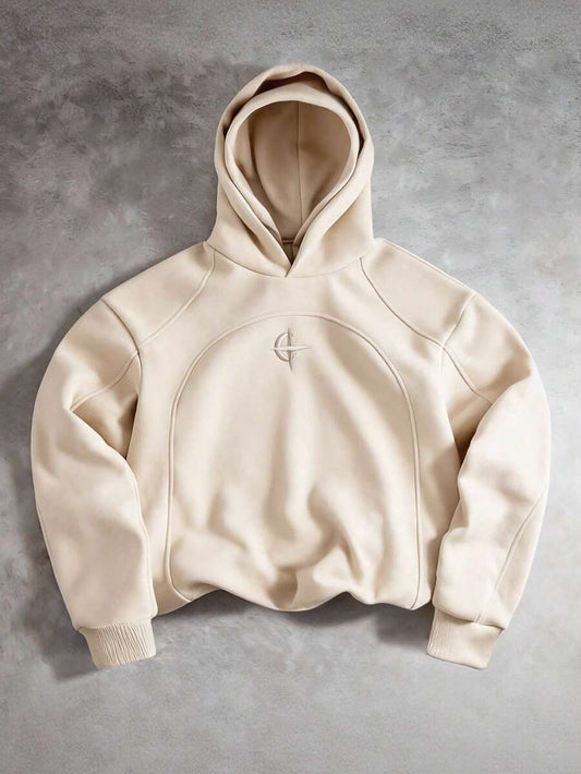 Moletom Seam Detail — Natural Cream Stynvo