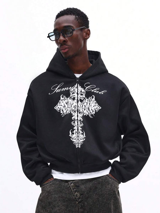 Moletom Stynvo Studios Cross Zip Hoodie