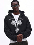 Moletom Stynvo Studios Cross Zip Hoodie