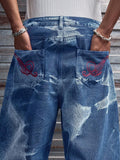 Calças Casuais Masculinas Bordadas STYNVO Urban