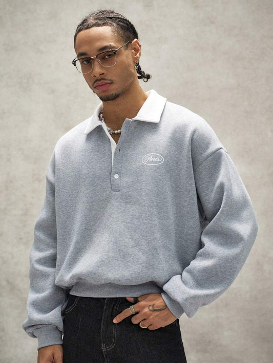 Moletom Stynvo Studios Aurora Thermal Polo Sweatshirt
