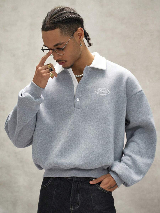 Moletom Stynvo Studios Aurora Thermal Polo Sweatshirt