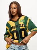 CAMISA BRASIL CROCHET KNIT