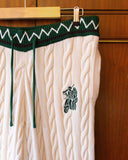CALÇA CABLE KNIT LOUNGE