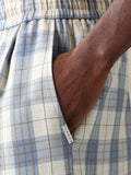 Calça Stynvo Solta Xadrez com Cordões