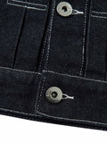 Jaqueta Retro Color Denim Jacket