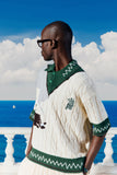POLO CABLE KNIT DARK