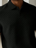 Camisa Polo CasualCool de Manga Curta Texturizada