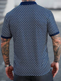 Camisa CasualCool Polo de Manga Curta Detalhada