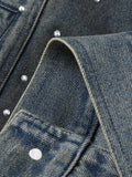 JAQUETA DENIM BEAD WASHED