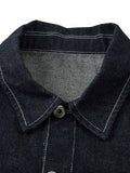 Jaqueta Retro Color Denim Jacket