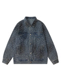 JAQUETA DENIM BEAD WASHED