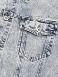 JAQUETA THORN EMBROIDERED DENIM
