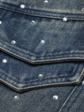 JAQUETA BEADED WASHED