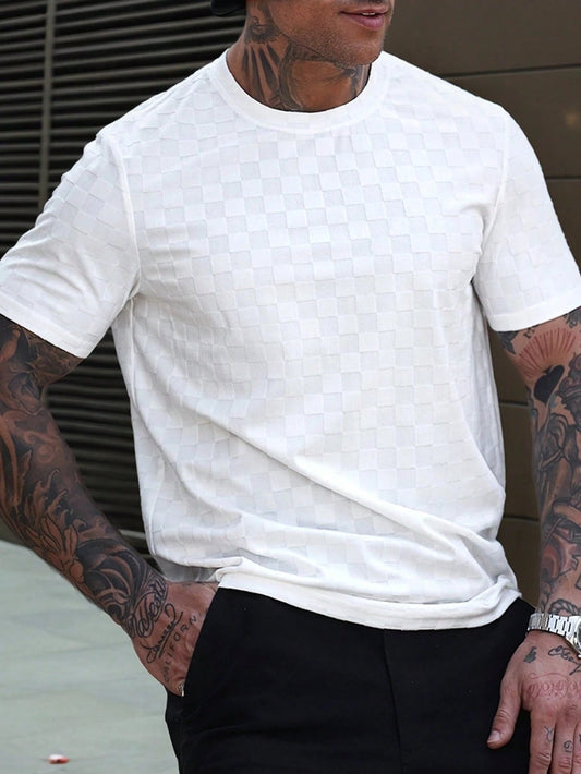 Camiseta CasualCool Casual Masculina Elegance