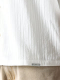 Camisa Stynvo com Colarinho Revere Estilo Boxy