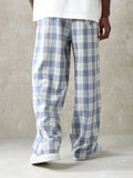 Calça Stynvo Solta Xadrez com Cordões