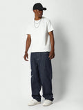 Calça Stynvo Denim reta com bordado