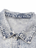 JAQUETA THORN EMBROIDERED DENIM
