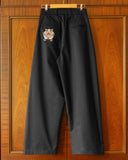 CROWN TROUSERS IN BLACK