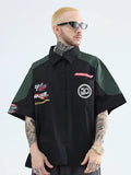 Camiseta de Botão Retro MadeeXtreme