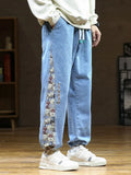 Calça Jeans Ursos Bordados