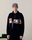 SUÉTER GALLERY KNIT BLACK