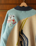 SUÉTER KNIT SKI EMBROIDERED