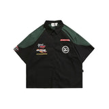 Camiseta de Botão Retro MadeeXtreme