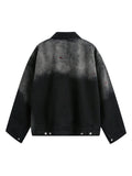 Jaqueta Washed Denim