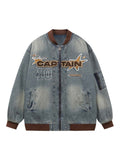 JAQUETA BOMBER QUILTED ALPHABET PATCH