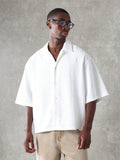 Camisa Stynvo com Colarinho Revere Estilo Boxy