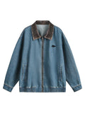 JAQUETA HEAVY WASHED DENIM
