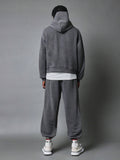 Conjunto Stynvo Oversized Zíper Parcial Jogger