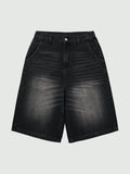 Shorts Denim Lavada Diagonal