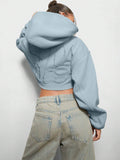 Moletom Oversized Cropped Loungewear