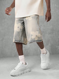 Shorts Denim Florals