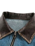 JAQUETA HEAVY WASHED DENIM