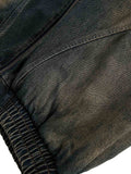 JAQUETA DISTRESSED MULTI-POCKET DENIM