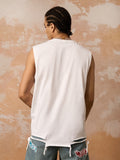 Regata Retro Tattered Print Vest