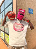Camiseta Diamond Tooth Pattern