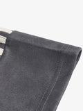 Camiseta Suede Contrast Spliced Oversize
