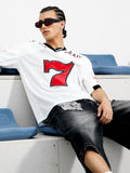 Camiseta Contrast Color Jersey S7ven White