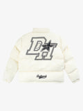 Jaqueta Puffer Retro Letter Down 1993